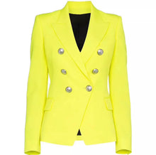 Load image into Gallery viewer, Hello Yellow Blazer