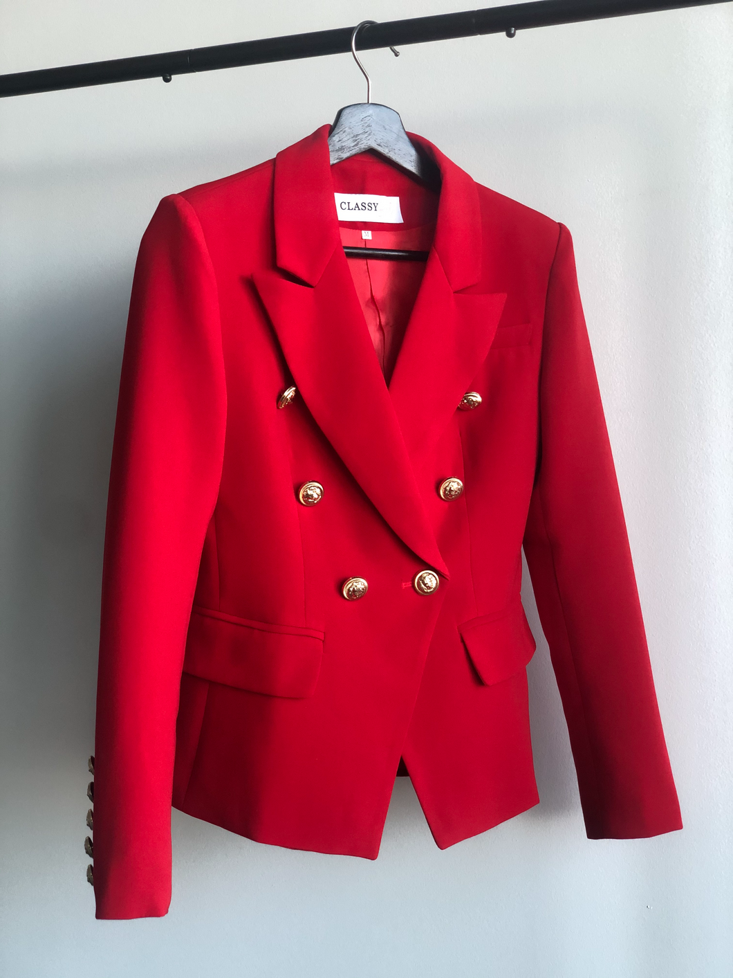 Rose Red Blazer