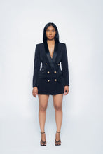 Load image into Gallery viewer, Classic Black Blazer Dress
