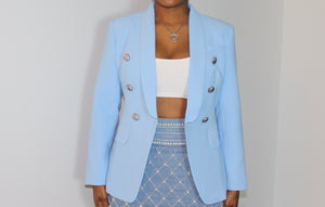 Powder Blue Blazer